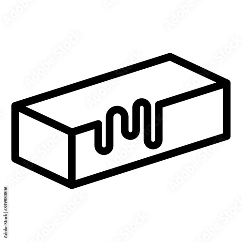 Butter outline icon design