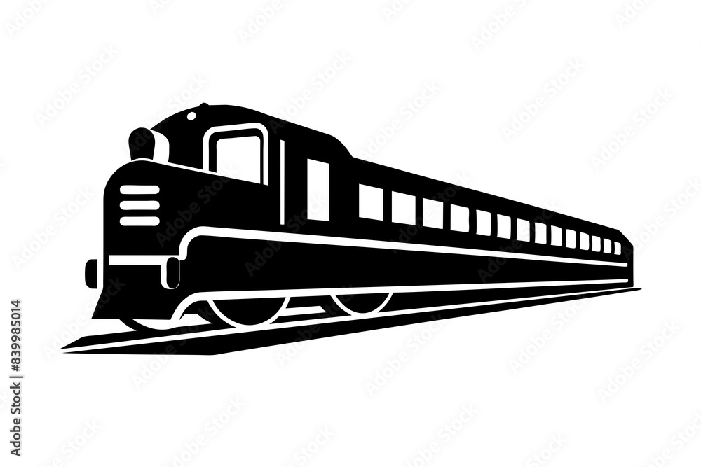 train silhouette vector illustration train silhouette vector illustration