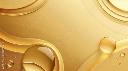 金色の抽象的な背景素材