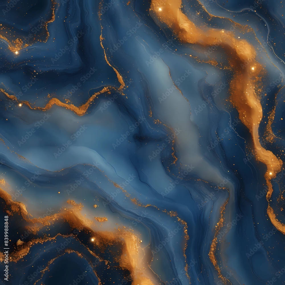 Obraz premium luxury marble texture background with gold accents, high detail