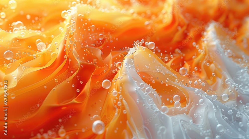 orange and yellow background with bubbles of oil, high resolution, close up. High quality photo orange and yellow background with bubbles of oil, high resolution, close up. High quality photo