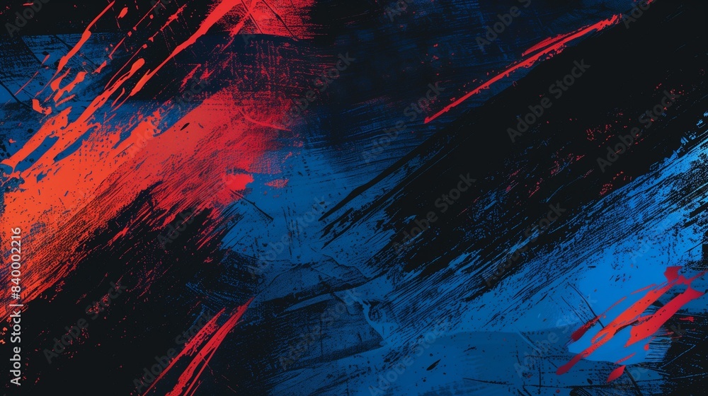 an abstract brush background designed for a sporty style banner, featuring dynamic brush strokes in bold colors like electric blue and fiery red. an abstract brush background designed for a sporty style banner, featuring dynamic brush strokes in bold colors like electric blue and fiery red.