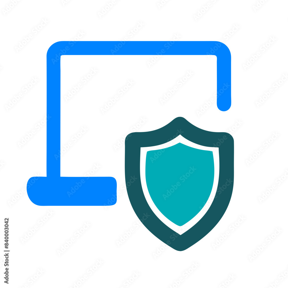 Shielded Digital: Cyber Security Icon Design Shielded Digital: Cyber Security Icon Design