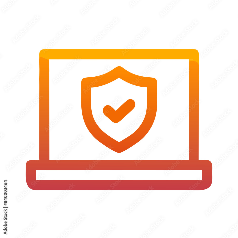 Shielded Digital: Cyber Security Icon Design Shielded Digital: Cyber Security Icon Design