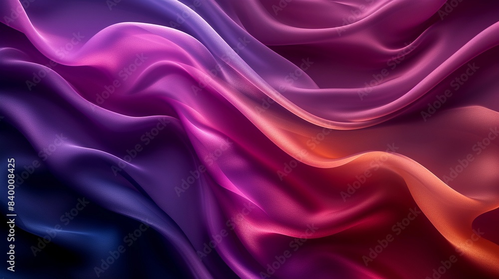 Obraz premium luxury silk fabric texture background, high detail, photorealistic, soft