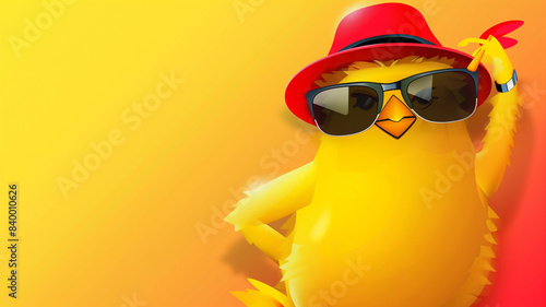 Stylish chicken