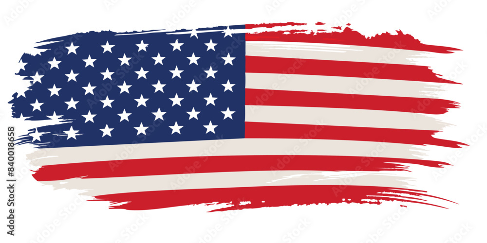a USA flag on a transparent background a USA flag on a transparent background