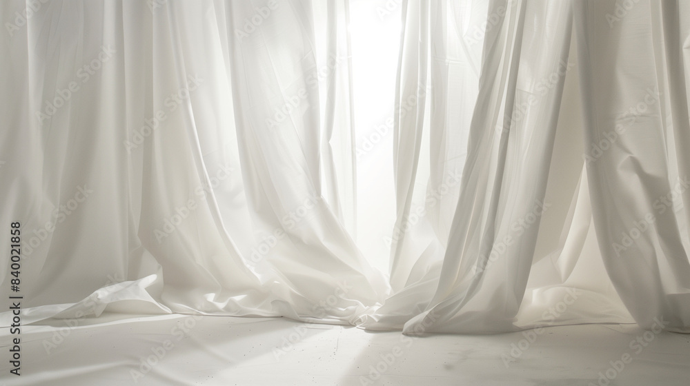 A large, elegant curtain in trendy shades fills the space, pulled back to emphasize minimalism.
A large, elegant curtain in trendy shades fills the space, pulled back to emphasize minimalism.