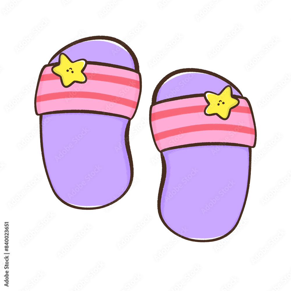 cute star purple pink flip flops cute star purple pink flip flops