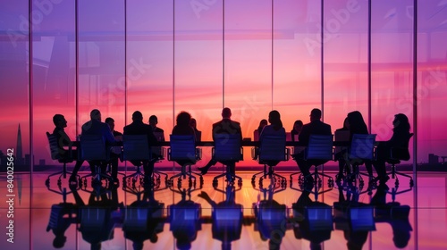 Wallpaper Mural copy space, stockphoto, board of directors meeting  Torontodigital.ca