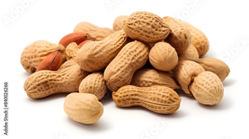 Wallpaper Mural pile of almonds isolated Torontodigital.ca