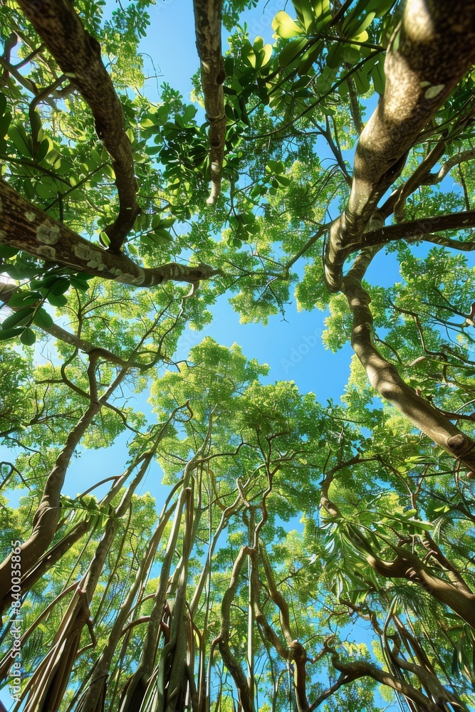 Fototapeta premium green forest