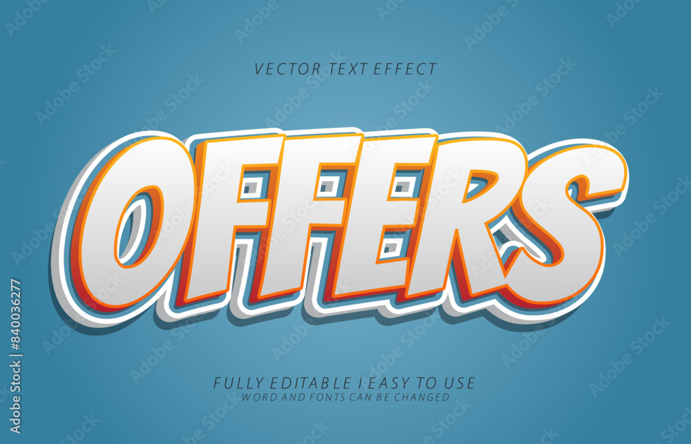 3d editable offers text style effect 3d editable offers text style effect