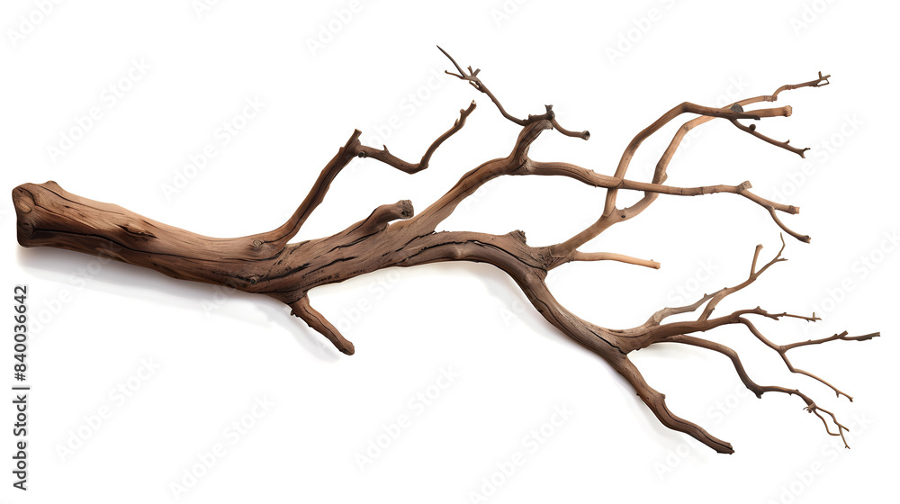 Tree branch isolated on white background Tree branch isolated on white background