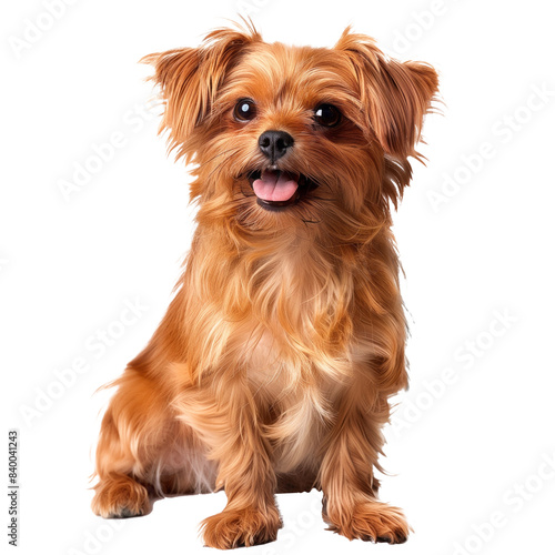 Shitzhu Dog, Brown-Colored, Captured on transparent background © Graphic Master