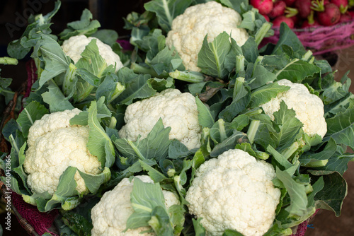 fresh vegetables on market