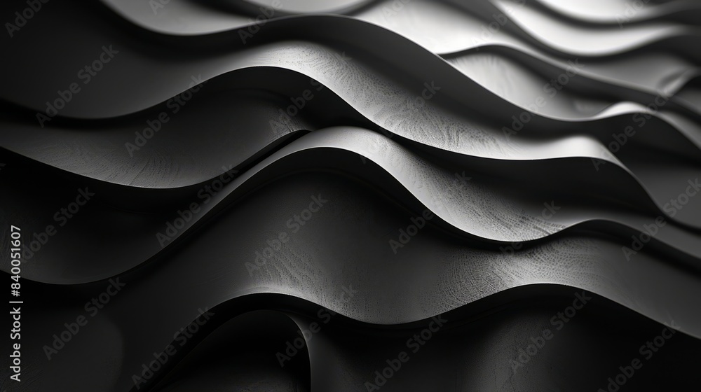Obraz premium 3D Rendered Abstract Background: Modern and Dynamic Visual Design.