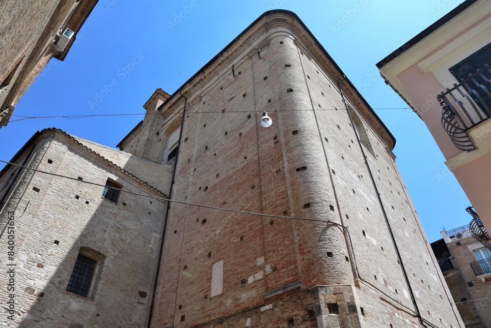 Vasto - Scorcio della Chiesa di Santa Maria Maggiore