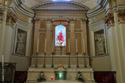 Obraz na płótnie Vasto - Abside della Chiesa di Santa Maria Maggiore w salonie