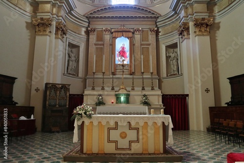 Obraz na płótnie Vasto - Altare della Chiesa di Santa Maria Maggiore w salonie