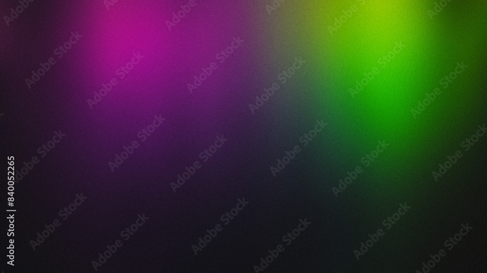 Abstract grainy gradient background, green, purple Abstract grainy gradient background, green, purple