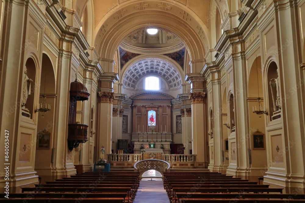 Vasto - Interno della Chiesa di Santa Maria Maggiore
