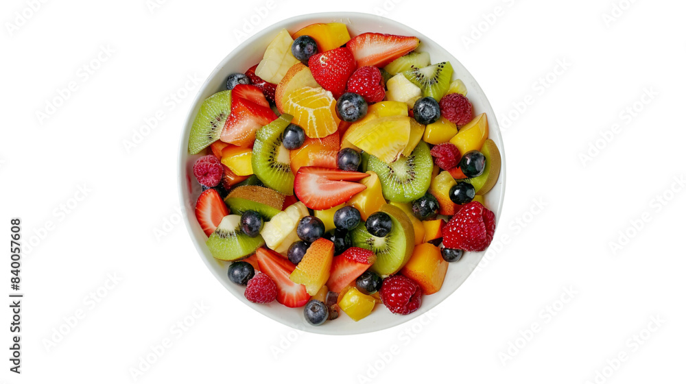 Fresh fruit salad bowl Fresh fruit salad bowl