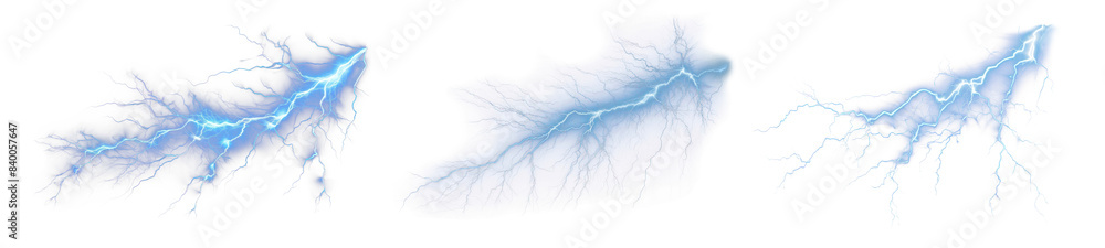 Blue thunder effect set Blue thunder effect set