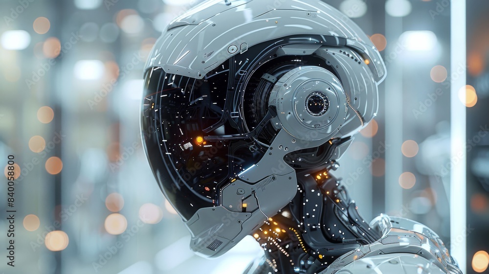 Artificial intelligence illustration, high resolution. Generative AI. Artificial intelligence illustration, high resolution. Generative AI.