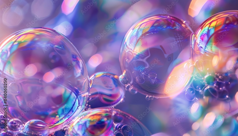 Mesmerizing Soap Bubble Abstract: A Design Element for Creatives Mesmerizing Soap Bubble Abstract: A Design Element for Creatives
