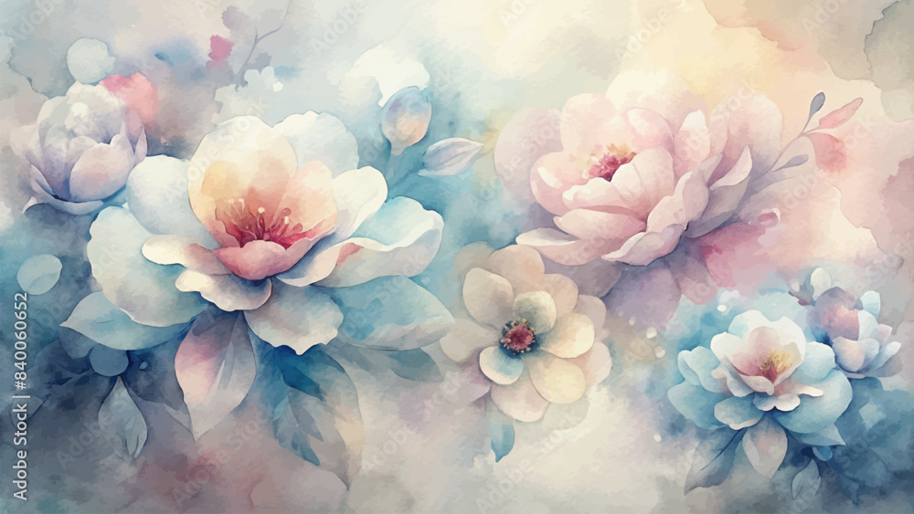 Beautiful floral minimalist background Beautiful floral minimalist background