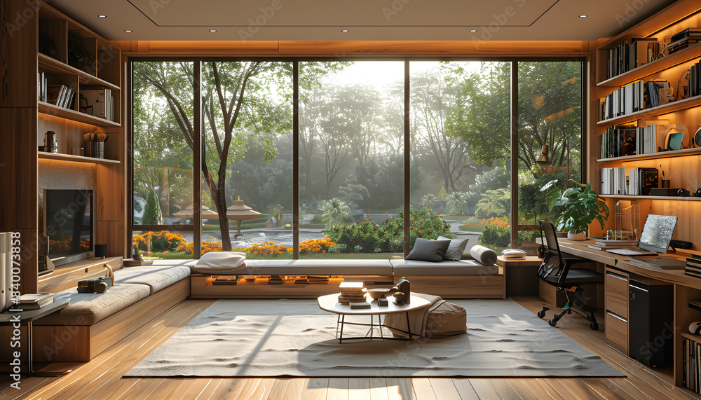 Fototapeta premium interior of a home office