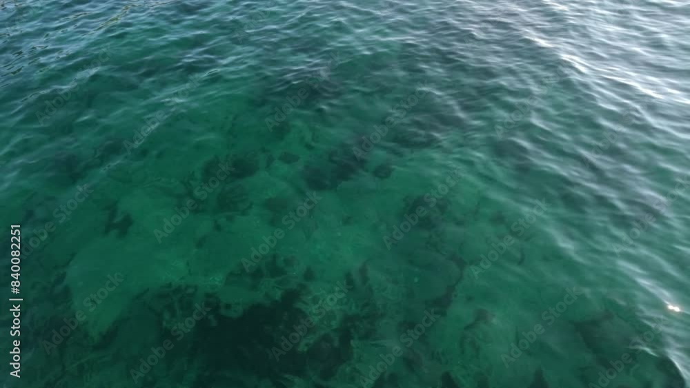 Waves Over Deep Green Ocean Waves Over Deep Green Ocean