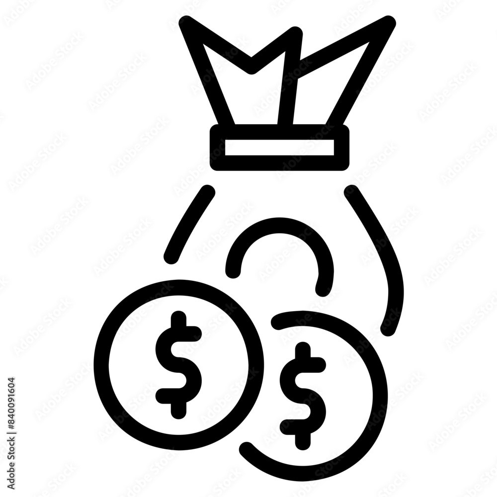 Cash icon symbol sign from modern Revenue collection in line style for mobile concept and web apps design. Business and finance related vector line icon. Cash icon symbol sign from modern Revenue collection in line style for mobile concept and web apps design. Business and finance related vector line icon.