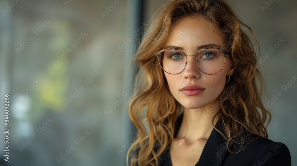 She shows off her professional skills in a portrait. She shows off her professional skills in a portrait.
