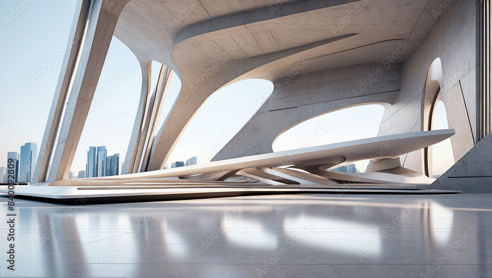 Obraz premium New designed architecture