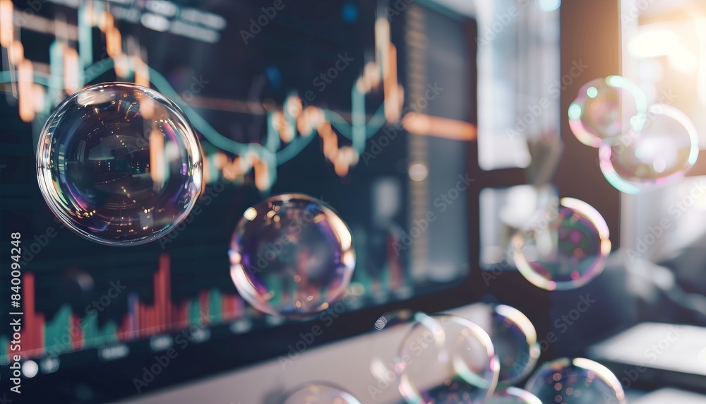 Digital Investing: Trading Cryptocurrency from Home with Soap Bubble Inspiration Digital Investing: Trading Cryptocurrency from Home with Soap Bubble Inspiration