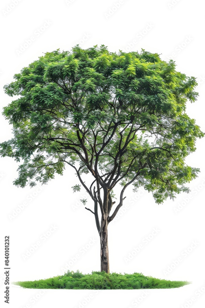 Tree on white background isolated, green tree isolated. Tree on white background isolated, green tree isolated.