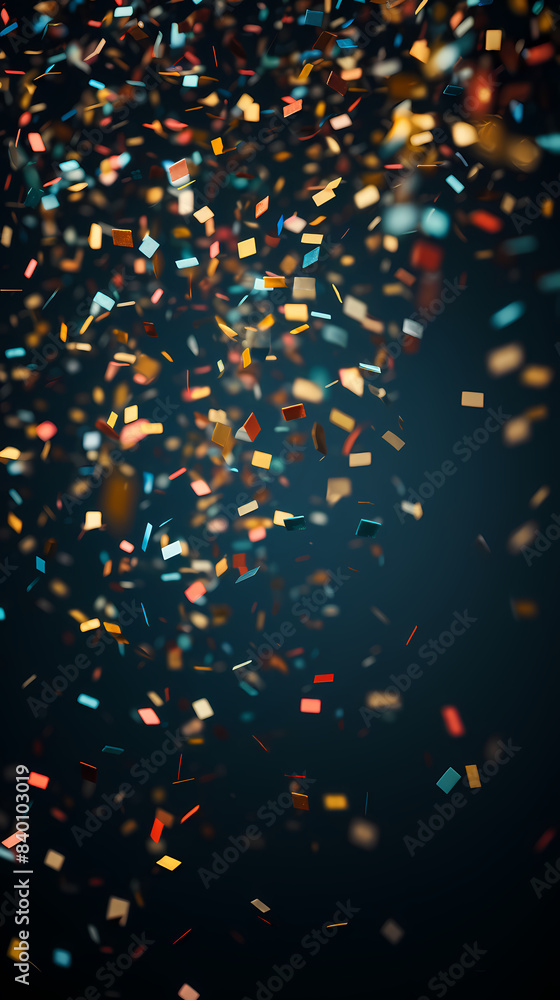 Abstract confetti background Abstract confetti background