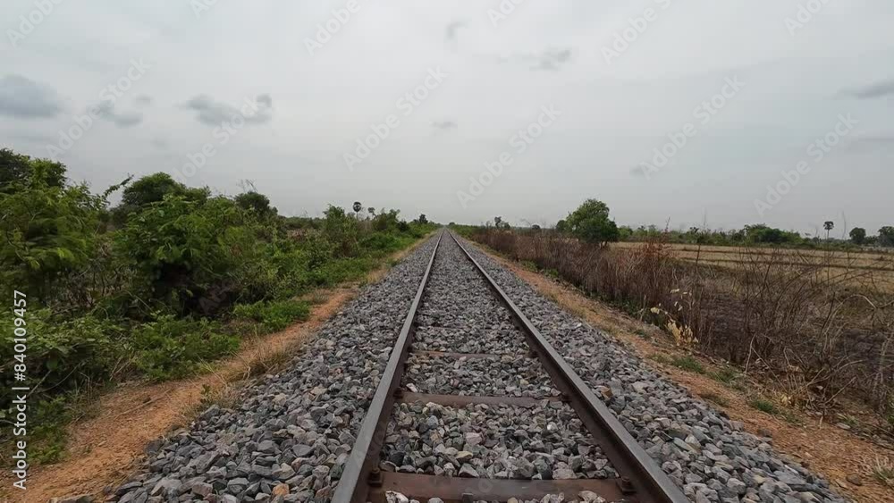 Endless Tracks: A Serene Journey on Battambang’s Bamboo Train Endless Tracks: A Serene Journey on Battambang’s Bamboo Train