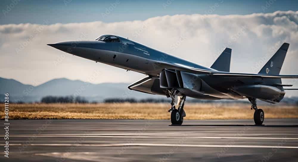 Eco-friendly supersonic modern airplane. Eco-friendly supersonic modern airplane.