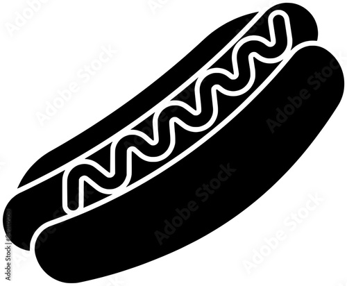 food illustration sausage silhouette meat logo meal icon hotdog outline lunch beef bread eat roll bun stick homemade snack shape pastry bakery chopstick for vector graphic background