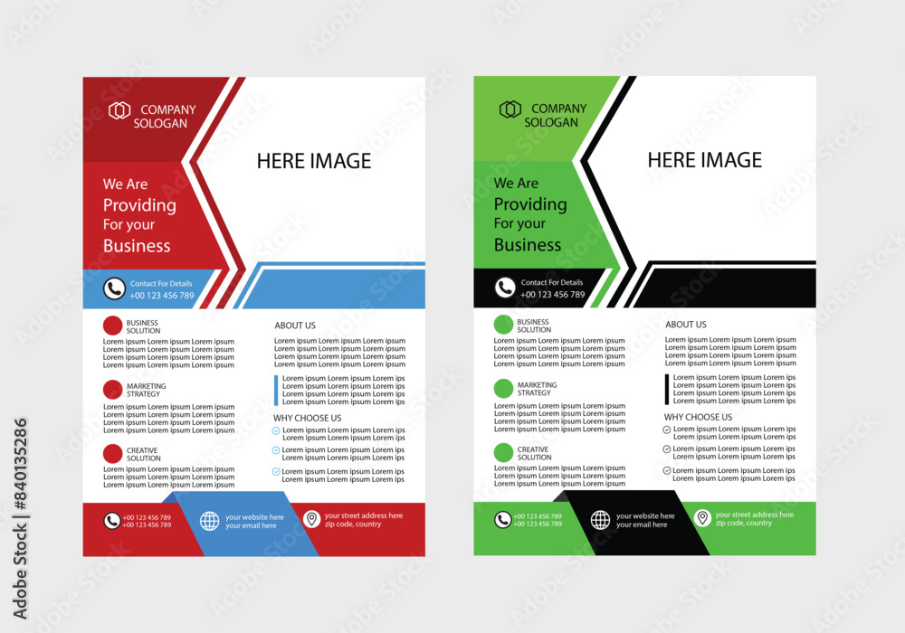 Creative Flyer Layout. Creative Flyer Layout.