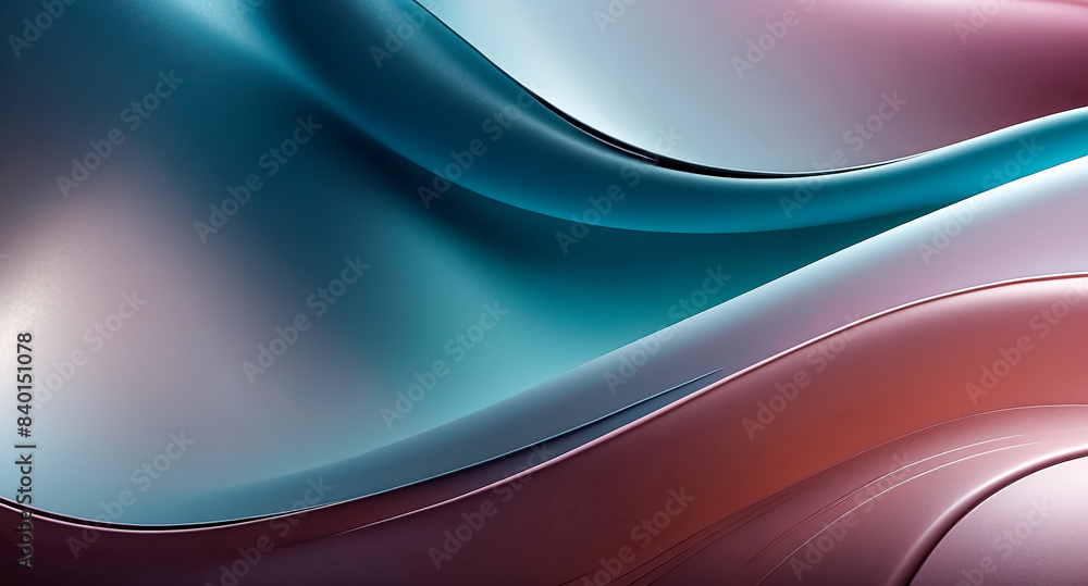 Abstract Blue and Pink Swirls Abstract Blue and Pink Swirls