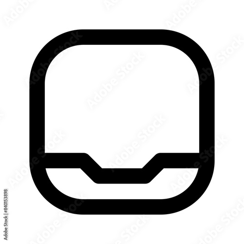 inbox line icon