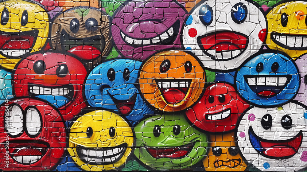 Fototapeta premium Abstract friendship concept background