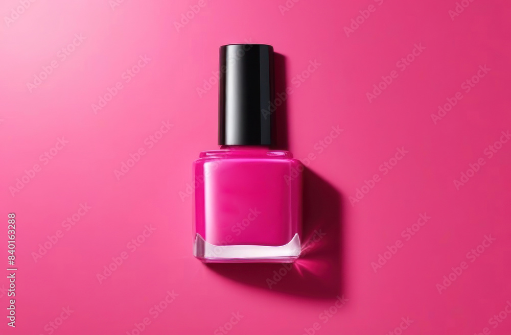 Elevate your style with this vibrant pink nail polish photo. The sleek Elevate your style with this vibrant pink nail polish photo. The sleek