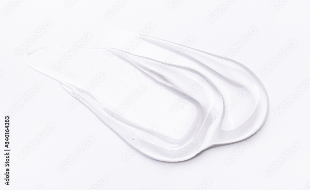 smears cream gel texture on a light background smears cream gel texture on a light background