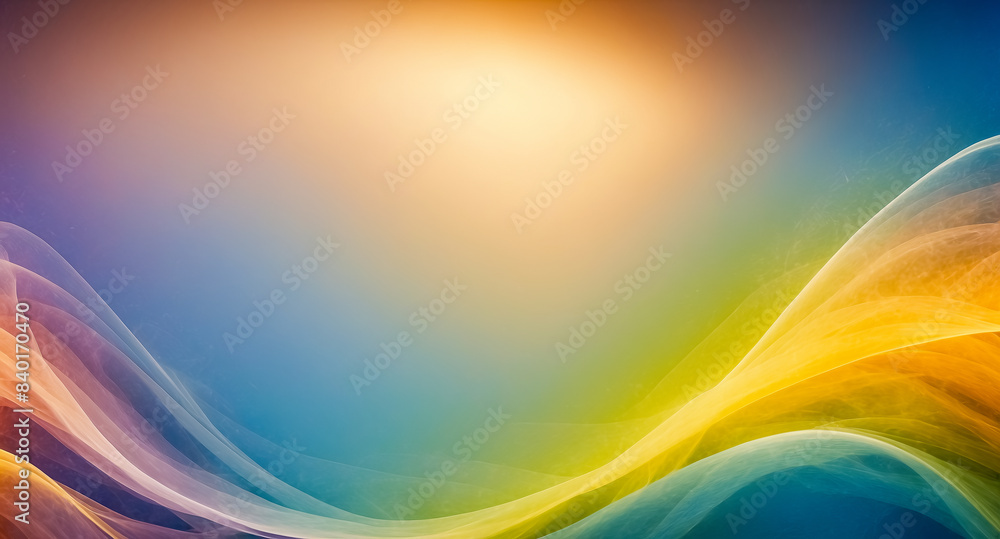 Abstract colorful background with glowing waves Abstract colorful background with glowing waves