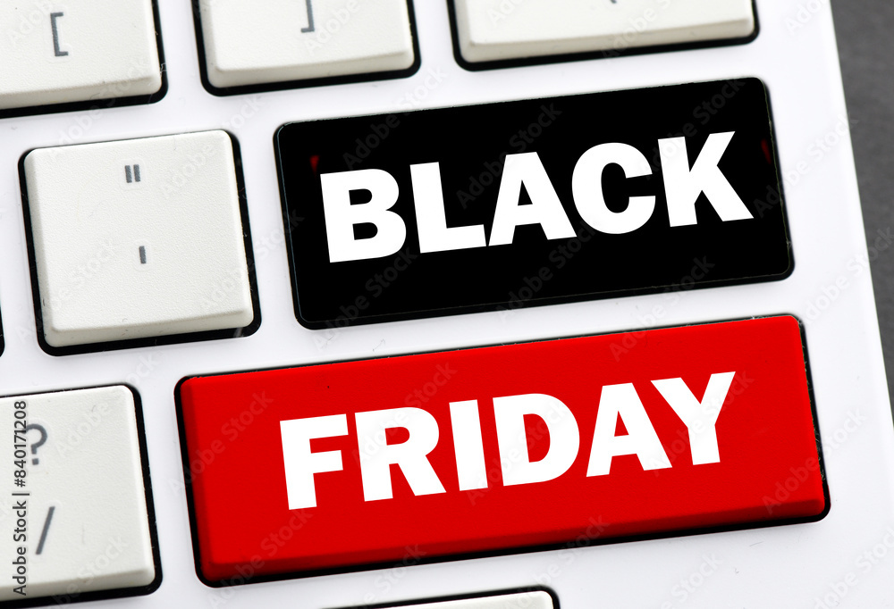 BLACK FRIDAY words on computer keys. November is promotion time in stores and online. BLACK FRIDAY words on computer keys. November is promotion time in stores and online.